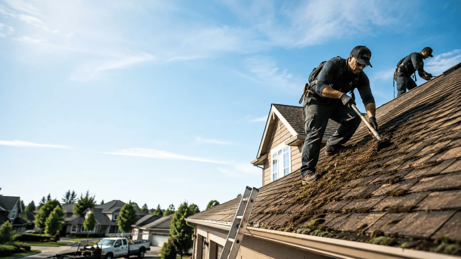 Roof Moss Removal in Midlothian, TX near me